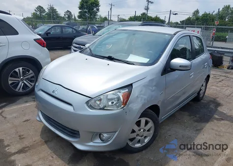 2015 Mitsubishi Mirage Es/Rf z USA, uszkodzony, nr VIN ML32A4HJ8FH000674